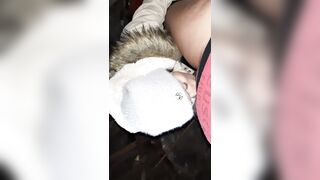 My neighbor licks my pussy in an abandoned barn so that no one knows that we are lesbians - 4 image