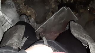 Village girl masturbates hotly in a cold barn - 5 image