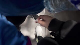 My Gym Friend Challenges Me to Have Sex in the Bathroom - 6 image