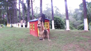 Pony Play with Muscle Girl - 1 image