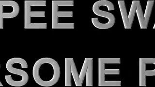 Lesbian Pee Swallowing Girls - Foursome Pee Orgy - 1 image