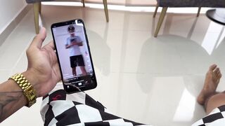 My neighbor's stepsister asks me to fuck her hard because her boyfriend doesn't satisfy her. - 1 image