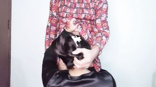 Indian lesbian girls meet after long time-Hindi Audio - 7 image