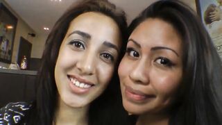 Kissing Gangbang Babes Lesbians - Whois the Best Kisser Brazilia Versus Columbia Part 2 - 9 image