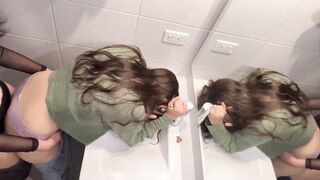 I discover my husband's lover in my closet, now I'm fucking her too!!