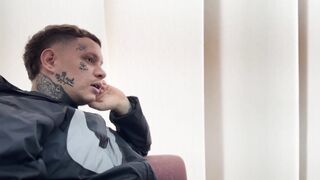 While my classmate goes out to get food to watch the movie, I take advantage and end up fucking his little stepsister really hard until I make her squirt. - 4 image