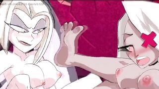 Lute dominates Vaggie in an intense lesbian  - 10 image