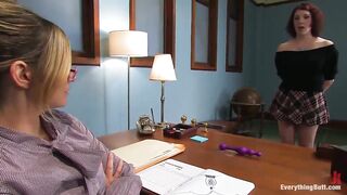 Head Mistress Madeline & the Anal Whore