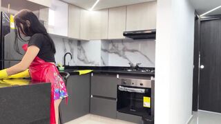 A beautiful Latina finds herself lost far from home and asks a stranger for help, but he helps her in exchange for a hard fuck. - 4 image
