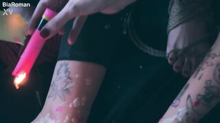 Love How Hot Wax Feels On My Feet