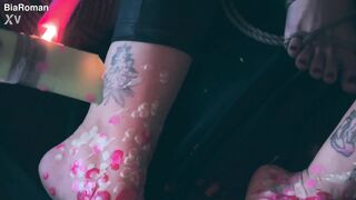 Love How Hot Wax Feels On My Feet