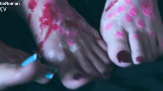 Love How Hot Wax Feels On My Feet