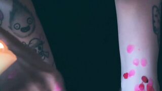 Love How Hot Wax Feels On My Feet