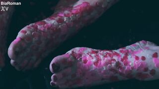 Love How Hot Wax Feels On My Feet