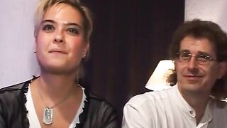 German girls fucking in threesome sex in German amateur porn from the 90s - 1 image