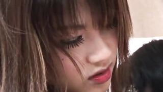 Busty asian beauties licking and dildoing each other's hairy twat - 6 image