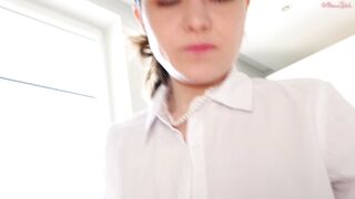 Extra Skinny Travesty Girl Hard Fucking Big MILF with Massive Tits! - 11 image