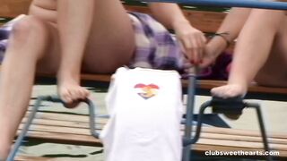 Four Girls, Two Water Bikes - Sweetheartsclassic - 5 image