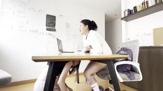 Two Girls Touch Each Other During a Video Call Without Anyone Noticing - 8 image