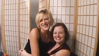 Madison Fucks Vivian Lee with a Strap on - 2 image