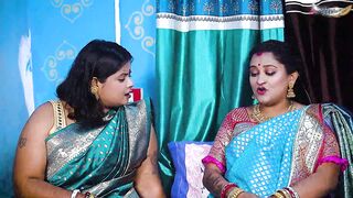 TWO DESI MALLU BHABHI HARDCORE THREESOME SEX WITH HOME SERVANT WHEN THEY WERE ALONE AT HOME FULL MOVIE ( HINDI AUDIO ) - 2 image