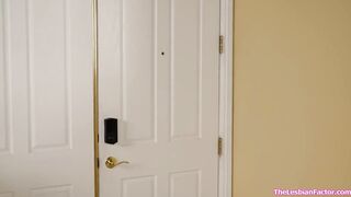 Sabina Rouge & Jade Baker finger and lick each other's tight holes while blindfolded - 1 image