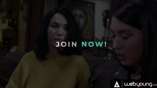 Mina Moon seduces her bestie, but gets seduced by pretty Cassidy into some hot pussy play action