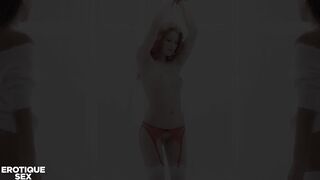 Watch Sabrisse Aaliyah & Heidi Romanova's steamy lesbian sex with pussy licking and finger fucking