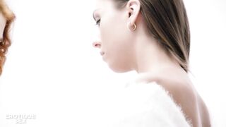 Watch Sabrisse Aaliyah & Heidi Romanova's steamy lesbian sex with pussy licking and finger fucking