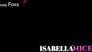 Isabella Nice seduces Zoey Foxx for a Halloween party with some kinky pussy licking and pussy eating! - 1 image