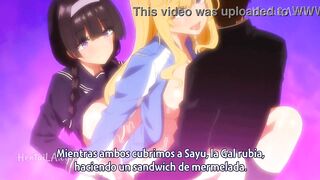 Yuri from Lelu Love and her sexy girlfriend in a hot lesbian action - Part 1 - 9 image