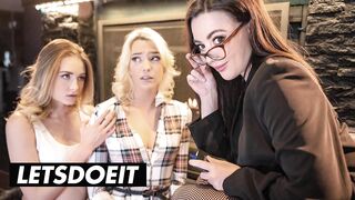 Sensual threesome with Whitney Wright & Kyler Quinn: A girl knows how to make two lesbians cum! - 15 image