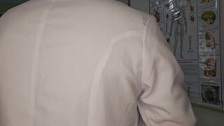 Naughty curvy Latina examined by gynecologist & her girlfriend for a hot threesome