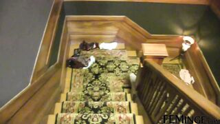 Nerine Mechanique and Siouxsie Q in a wild threesome: a redhead's pussy licked & toyed in 4K