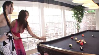 Watch Missy Stone & Raquel Devine go wild in hot MILF lesbian action