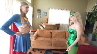 Conor Coxxx & Sarah Taylor seduce and pound each other's tight pussies in HD