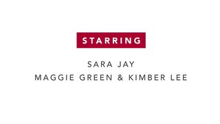 Watch Kimber Lee, Maggie Green & Sara Jay's wet pussy and ass play with a massive dildo!