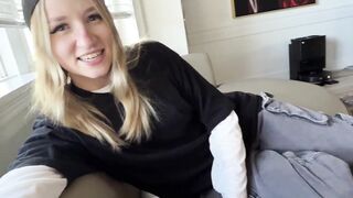 Petite Best Friend Proves She's Not Lesbian - Abbie Sykes in POV Roleplay with Scott Stark