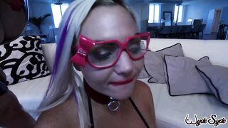 Sara Jay & Betty Bang in wild lesbian pussy play with dildos, tongue play, and pussy eating! - 2 image