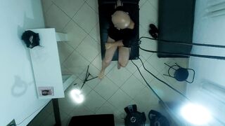 Watch as Gabi and Victor seduce each other with strap-ons and ass play, while patient gets his ass drilled by a lesbian urologist