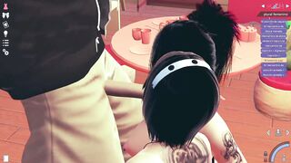 Watch theseuctive mature ladies squirt while getting banged by multiple guys in 3D interracial gangbang