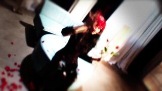 Michelle Thorne & Brea Bennett get down and dirty with their favorite toy in a hot solo session