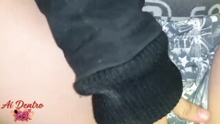 Lesbian exhibitionist Lilith Weed gets her pink pussy stuffed with a hard dick - 13 image