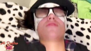 Lesbian exhibitionist Lilith Weed gets her pink pussy stuffed with a hard dick