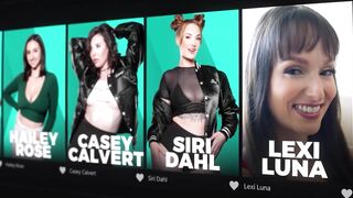 Sophia Burns & Little Puck get oiled up & start a hot, steamy, lesbian adventure