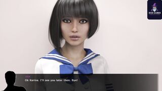 Summertime saga: Watch these hot babes devour each other's wet pussies in this hardcore porn game! - 2 image