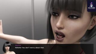 Summertime saga: Watch these hot babes devour each other's wet pussies in this hardcore porn game! - 5 image