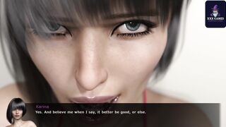 Summertime saga: Watch these hot babes devour each other's wet pussies in this hardcore porn game! - 6 image