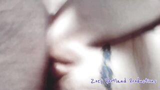 Zoey Portland caught & toyed by stepdad while Zoey and Timothy are away