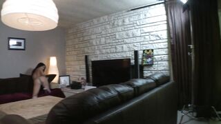 Hairy lesbian babes indulge in steamy lesbian action